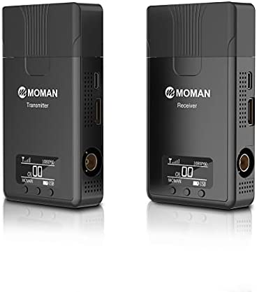 Moman Système de Transmission Vidéo sans FI, Émetteur et Récepteur SDI & HDMI, 600 Pied 0.08s Latence avec APP, pour Moniteur Caméra DSLR, Matrix 600S Wireless-Video-Transmetteur-Images-Transmitter Fiche Technique et Prix au Maroc