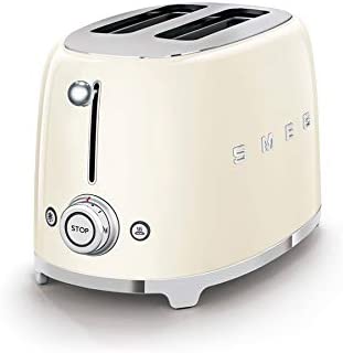 SMEG TSF01CREU Grille-Pain, métal Peint, 1.5 liters, Crème Fiche Technique et Prix au Maroc