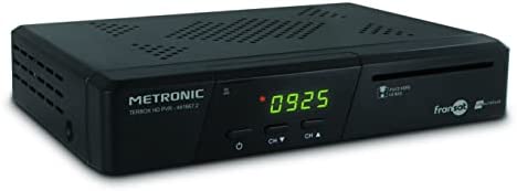 Metronic Terbox Récepteur Terminal Satellite FRANSAT 441667 Tuner Oui (Mpeg4 Full HD) TNT par Satellite Fiche Technique et Prix au Maroc