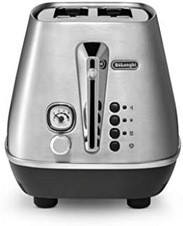 De'Longhi CTI2103.M Distinta X Grille-pain M-2 Fentes avec plateau à pain en acier inoxydable Fiche Technique et Prix au Maroc