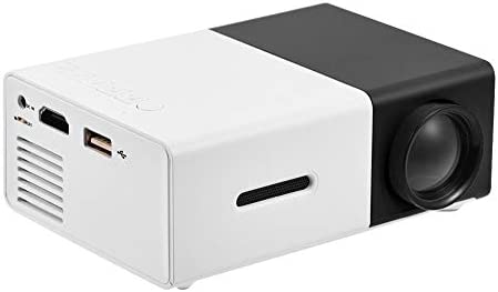 Garsent Projecteur LED, 1080P Mini Vidéoprojecteur Portable Supporte USB/TF/AV/HDMI Projecteur Home cinéma 1500lm Speake intégré Compatible avec Fire TV Stick/Laptop/DVD.(Noir) Fiche Technique et Prix au Maroc