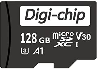 Digi-Chip Carte mémoire micro SD 128 Go pour téléphones Samsung A23, A33 5G, A53 5G, M33, M53, F23 Fiche Technique et Prix au Maroc