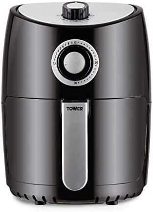 TOWER T17023 Air Friteuse Four avec Rapid Air Circulation et 30 Min Timer, 2.2 Litre, Noir Fiche Technique et Prix au Maroc