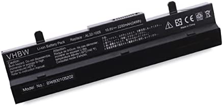 Vhbw Batterie 2200 mAh pour Ordinateur Portable Notebook ASUS Eee PC 1005P, 1005HA, 1001P, R101, R101D, R101PX, R101X, R105, R105D, 1001PQD, 1001PX, 1001PXD, 1005HAG. Fiche Technique et Prix au Maroc