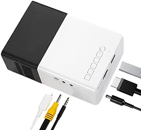 shifengzhou Projecteur de téléphone | Projecteur d'extérieur HD 1080P | Projecteur de Film sans Fil Portable, projecteur vidéo Home Cinéma Compatible avec DVD, téléphone Portable, Ordinateur, TV Fiche Technique et Prix au Maroc