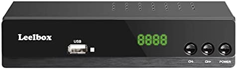 Décodeur TNT Full HD-Leelbox DVB-T2 Hevc Main 10 Bits TNT decodeur 1080p/ 3D/ H.265 / Dolby / MPEG-2/4 /LCN, TNT Prise en Charge multimédia PVR USB WiFi,SCART HDMI【télécommande Universelle 2 en 1】 Fiche Technique et Prix au Maroc