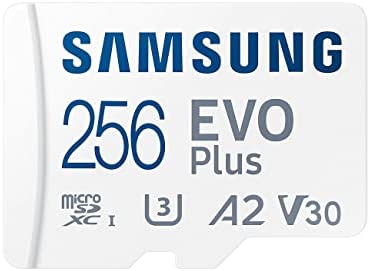 Samsung Evo plus Carte mémoire microSD SDXC U3 classe 10 A2 256 Go 130 Mo/s Adaptateur 2021 MB-MC256KA APC Fiche Technique et Prix au Maroc