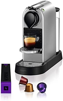 Krups Nespresso Citiz Cafetière à dosettes Silver YY4118FD Fiche Technique et Prix au Maroc