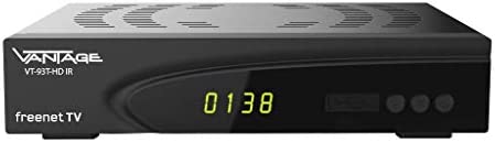 Vantage vt93 T HD IR DVB T2 Récepteur HDMI, USB 2.0, Full HD, Irdeto Embedded (Noir) Fiche Technique et Prix au Maroc