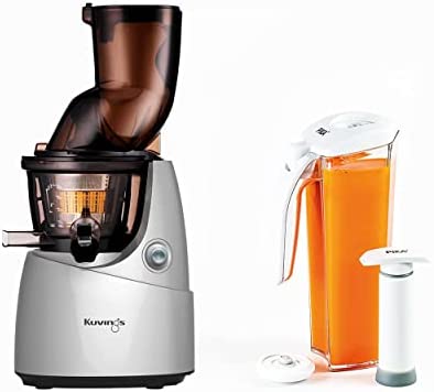 Kuving's – Extracteur de jus B9700 + kit de conservation de jus sous vide - Gris Silver Fiche Technique et Prix au Maroc