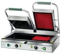 Grill Panini Professionnel - 400 x 300 mm - L2G - Inox490 x450x190mm Fiche Technique et Prix au Maroc