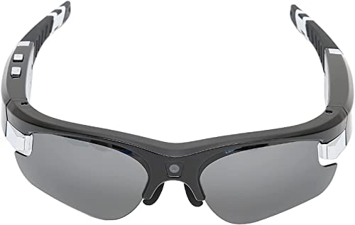 Lunettes avec caméra Lunettes de caméra, lunettes de soleil de sport Lunettes vidéo 1080p Caméra d'enregistrement Full HD for la conduite de pêche sportive, cadeau d'anniversaire for l'enregistrement Fiche Technique et Prix au Maroc