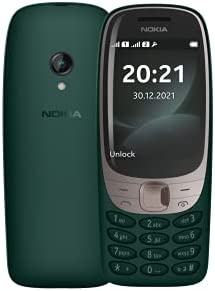 Nokia 6310 (2021) - Téléphone Portable 2G (Ecran : 2,8" - 0,8 Go) Vert Fiche Technique et Prix au Maroc
