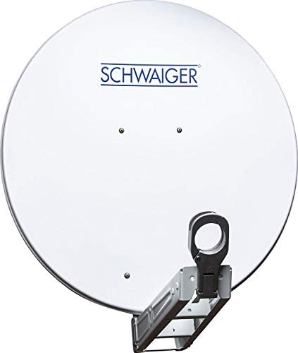 Schwaiger SPI075PW011 Parabole aluminium 75cm Qualité premium Blanc Fiche Technique et Prix au Maroc