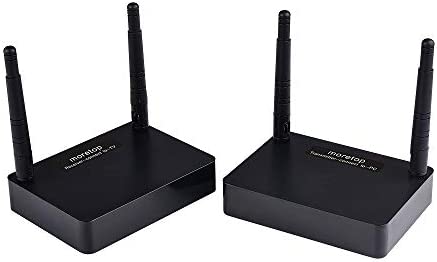 Moretop Émetteur et récepteur HDMI sans Fil MT-HD3503 pour téléviseur/projecteur, kit d'extension HDMI sans Fil Moretop 5G Transmission d'une portée de 500ft, jusqu'à 1080p@60 Hz, Plug and Play Fiche Technique et Prix au Maroc