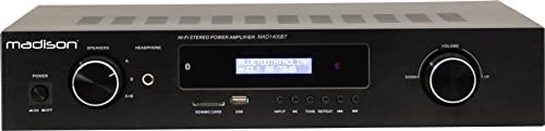 Madison MAD1400BT-BK Amplificateur Hi-Fi stéréo Fiche Technique et Prix au Maroc