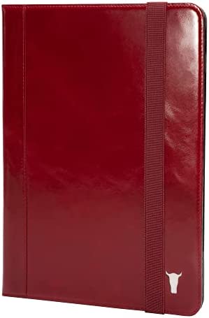 TORRO Coque Compatible avec iPad Pro 12.9 6ème / 5ème / 4ème Génération – Étui en Cuir Véritable avec Bequille, Connectivité Apple Pencil et Fonction Réveil / Sommeil (Rouge) Fiche Technique et Prix au Maroc