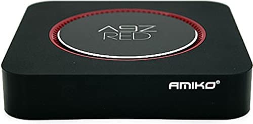 AMIKO A9 RED Le lecteur multimédia de streaming - 2 Go 8 Go - 100 Mbps - LAN - Ethernet - M@tec Digital Support MyTv 2 TV IP - Android 9 - Amlogic S905X3 - IR Fiche Technique et Prix au Maroc