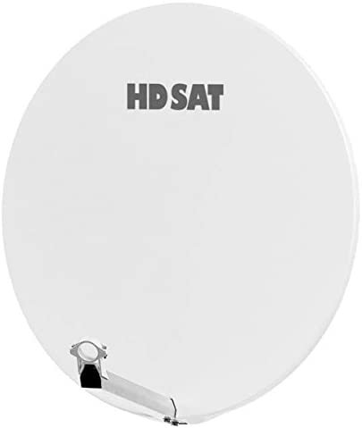HDSAT Parabole Satellite Fibre Composite Blanche 85cm + Brides INOX Anti Corrosion Fiche Technique et Prix au Maroc