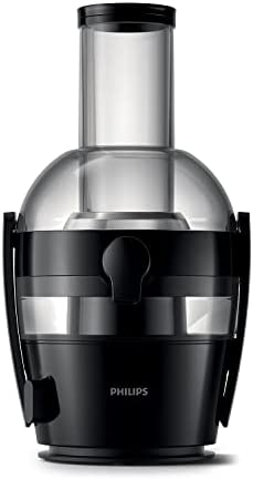 Philips Centrifugeuse - 800W, 2L, Appli Recettes NutriU, Cheminée XL, Nettoyage Rapide (HR1856/70) Fiche Technique et Prix au Maroc