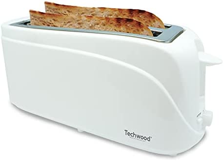 Techwood TGP-502 Grille Pain 2 longues fentes Blanc Fiche Technique et Prix au Maroc
