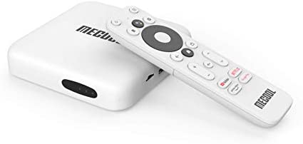 MECOOL KM2 Android 10.0 TV Box Netflix 4K ATV Décodeur Amlogic S905X2 Lecteur multimédia en streaming Widevine L1 TVBOX avec télécommande vocale Fiche Technique et Prix au Maroc