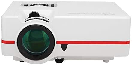 Mini Micro Projecteur, Projecteur Vidéo LED HD 1080P, Projecteur Home Cinéma Compatible avec HD/TF/USB/Ordinateur et TV, 800 * 480 (110-240V)(Blanc) Fiche Technique et Prix au Maroc
