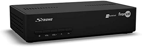 STRONG SRT7407 FRANSAT HD, DVB-S2, recevoir la TNT par Satellite, Carte FRANSAT valable 4 Ans, HDMI, Péritel, Spdif, USB, Flux RSS, Alimentation 230/12V fournie Fiche Technique et Prix au Maroc
