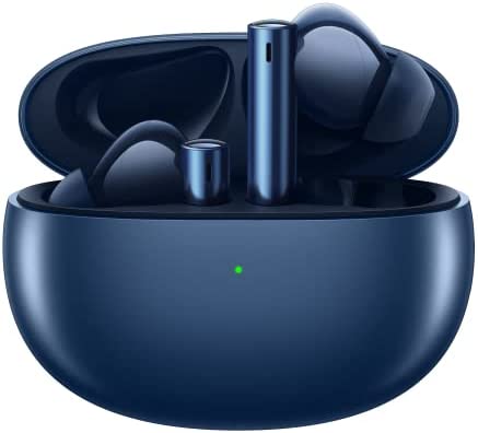 realme Buds Air 3 écouteurs, Réduction active du bruit Bluetooth 5.2, amplificateur de basses dynamique de 10 mm, 30 heures de lecture au total, Étanchéité IPX5, Bleu stellaire Fiche Technique et Prix au Maroc