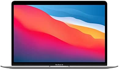 Apple Ordinateur Portable MacBook Air 2020 : Puce M1, éCran Retina 13′′, 8 Go de RAM, 256 Go de Stockage SSD, Clavier rétroéClairé, Caméra FaceTime HD, Touch ID; Argent Fiche Technique et Prix au Maroc