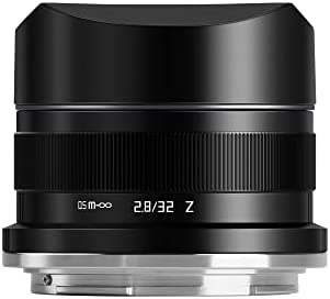 TTArtisan 32mm F2.8 Objectif de caméra à Mise au Point Automatique Objectif Plein Cadre Films AF Objectif de caméra en Perspective pour Monture Nikon Z Fiche Technique et Prix au Maroc