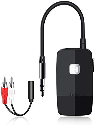 Golvery Récepteur Bluetooth V5.0 pour Haut-Parleur, Adaptateur sans Fil pour autoradio Stereo pour la Maison avec Prise RCA 3,5 mm, 16 hrs de Lecture Fiche Technique et Prix au Maroc