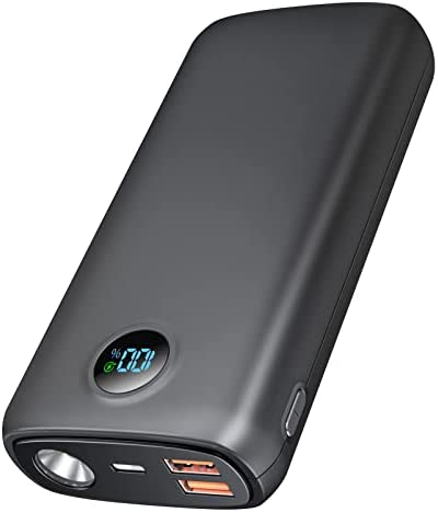 Batterie Externe 27000mAh, SCP22.5W PD20W Power Bank USB C Grande Capacité Rapide avec 3 Ports USB Sortie et 1 Entrées et Lampe,Chargeur Portable pour iPhone Samsung Huawei Tablette Fiche Technique et Prix au Maroc