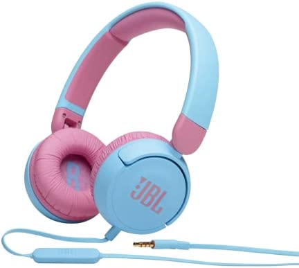 JBL JR310 – Casque filaire avec micro pour enfants – Léger, confortable et pliable – Avec volume limité à 85 dB – Livré avec un jeu d’autocollants – Bleu Fiche Technique et Prix au Maroc