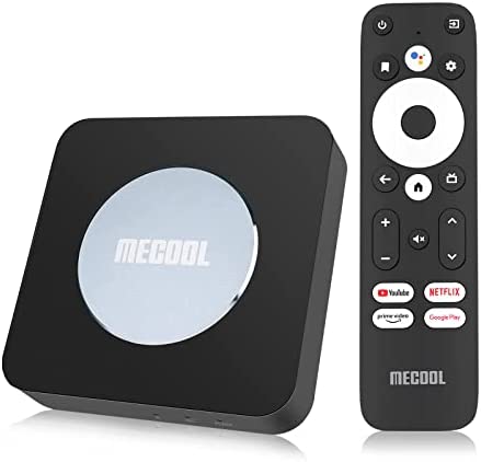 Android TV Box 11 MECOOL KM2 Plus Boitier Android TV 2G+16G avec Netflix Certifié S905X4-B 4K Streaming Media Player certifié Assistant Vocal Google Disney + Prime Vidéo WiFi 5 Dual Band LAN BT 5.0 Fiche Technique et Prix au Maroc