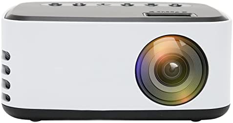 Tatiy Mini Projecteur, Full HD 1080P WiFi Portable Movie Projector Prend en Charge la Projection D'écran sans Fil, Home Cinéma Vidéoprojecteur Compatible avec Smartphone TV Stick(Prise UE 100‑240 V) Fiche Technique et Prix au Maroc
