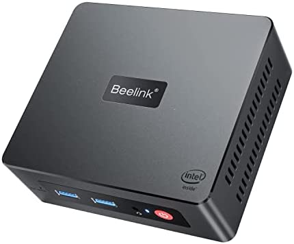 Beelink Mini PC, Mini-S avec 11th gen Celeron N5095 (jusqu'à 2,9 GHz) 8GB DDR4 + 128GB SSD Mini Ordinateur de Bureau Support Dual HDMI, WiFi 5, 4K, Gigabit Ethernet assemblé Fiche Technique et Prix au Maroc