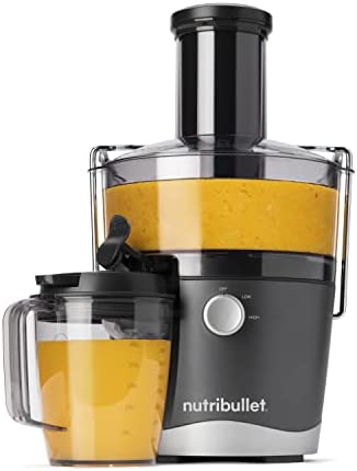 nutribullet Juicer, Extracteur de Jus à Froid, Extracteur de Fruits et Légumes, Extracteur de Jus de Fruits, Usage Quotidien, Facile à Nettoyer, Réservoir à Pulpe de 1.5 L, NBJ100G Fiche Technique et Prix au Maroc