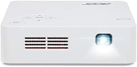 Acer C202I Vidéo-Projecteur 300 Ansi Lumens Dlp Wvga (854X480) Vidéoprojecteur Portable Blanc - Vidéo-Projecteurs (300 Ansi Lumens, Dlp, Wvga (854X480), 5000.1, 16.9, 0,7 - 2,9 M) Fiche Technique et Prix au Maroc