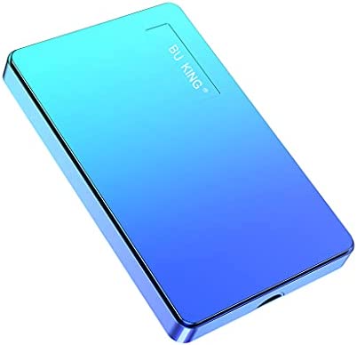 BU KING Disque Dur Externe USB3.0 1 to HDD Disque Dur Externe Portable PC Mac Ordinateur Portable de Bureau Gradient Fiche Technique et Prix au Maroc