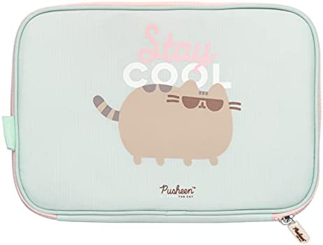 Grupo Erik - Housse pour Tablette Universelle Pusheen | Étui de Protection Original | Sacoche de Protection Zippée | pour appareils de 11" Maximum Fiche Technique et Prix au Maroc