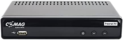 Comag 32041 sl65t2 FullHD DVBT HEVC/T2 Récepteur (H.265, HDTV, HDMI, Lecteur multimédia, système d'accès Irdeto, PVR Ready, USB 2.0, 12 V) Noir Fiche Technique et Prix au Maroc