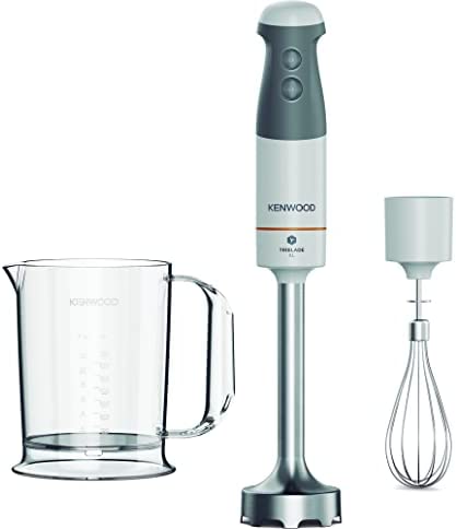 Kenwood Mixeur à main, accessoire compatible avec le mixeur Triblade XL, ajustement rotatif facile, passe au lave-vaisselle, acier inoxydable, HBM40.002WH Fiche Technique et Prix au Maroc