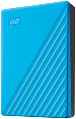 WD 4To My Passport Bleu - Disque dur externe portable avec logiciels de gestion et de sauvegarde et protection par mot de passe, compatible PC, Xbox et PS4 Fiche Technique et Prix au Maroc