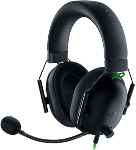 Razer BlackShark V2 X - Casque De Jeu Esports Prime (Haut-parleurs en Titane de 50 mm, Micro cardioïde, Annulation Passive du Bruit avancée pour PC, Mac, PS4, Xbox One et Switch) Noir Fiche Technique et Prix au Maroc