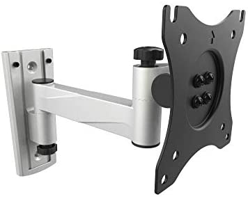 RICOO S3311 Support Murale TV Orientable Inclinable Universel 13-27" (33-69cm) Fixation Murale Écran PC Moniteur Incurvée VESA 100x100 Gris Fiche Technique et Prix au Maroc