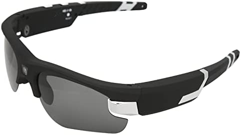 Lunettes de Soleil Vidéo HD 1080p Lunettes de Caméra D'action Lunettes Intelligentes Caméra de Prise de Vue 2 Heures D'autonomie en Veille avec Pieds Pliables pour la Conduite, le Cyclisme, le Ski Fiche Technique et Prix au Maroc