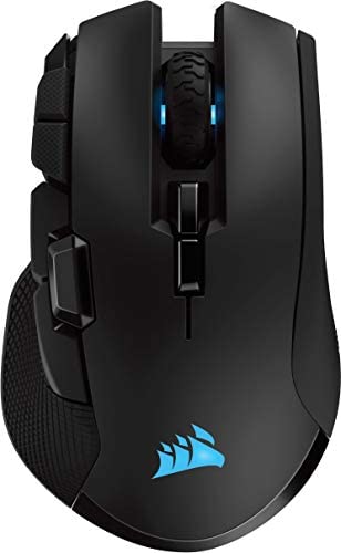 Corsair Ironclaw Wireless RGB, Rechargeable Souris Gaming avec Technologie Slipstream (18000DPI Optique Capteur, Rétroéclairage LED RGB) - Noir Fiche Technique et Prix au Maroc