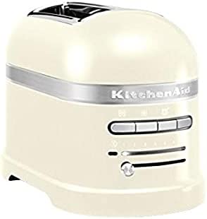 Kitchenaid - 5kmt2204 eac - Grille-pains 2 fentes 1250w crème Artisan Fiche Technique et Prix au Maroc