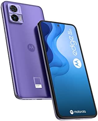 Motorola Moto Edge30 Neo 5G Smartphone débloqué 128Go sans Carte SIM, Double Carte SIM, Violet - Version FR Fiche Technique et Prix au Maroc